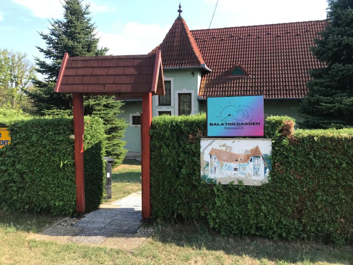 Balaton Garden Lägenhet Balatongyörök Exteriör bild